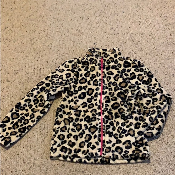 fluffy cheetah print jacket